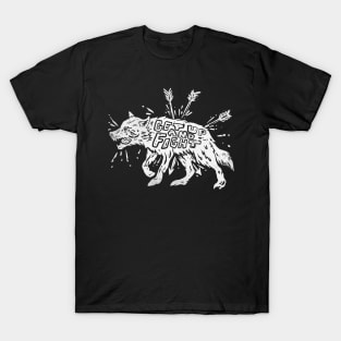 Wolf traditional vintage design T-Shirt